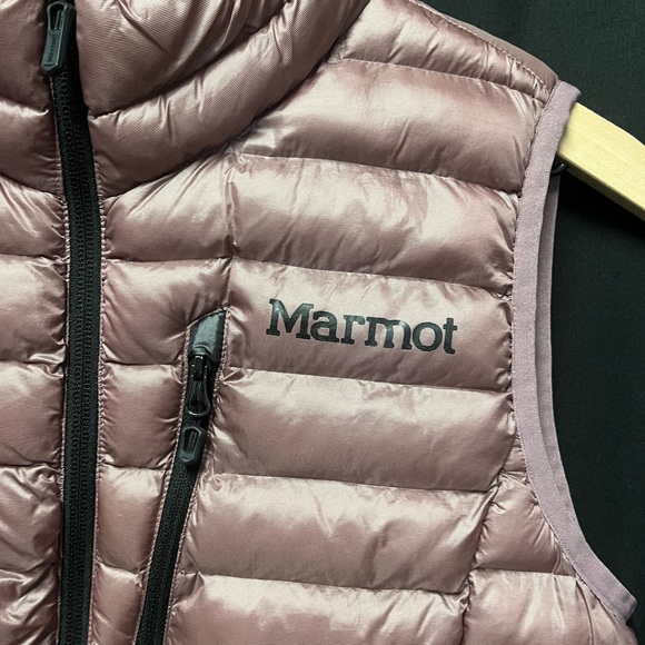 Marmot Pink Puffer Vest - Picture 3 of 9